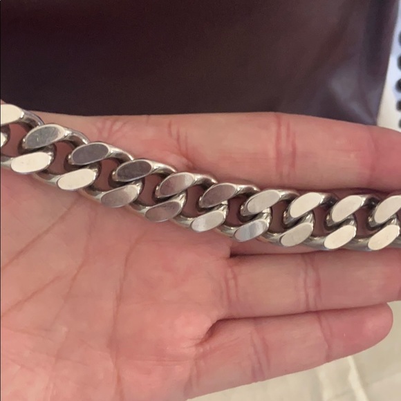 Celine Gourmette Leather Shoulder Handbag - Picture 10 of 13